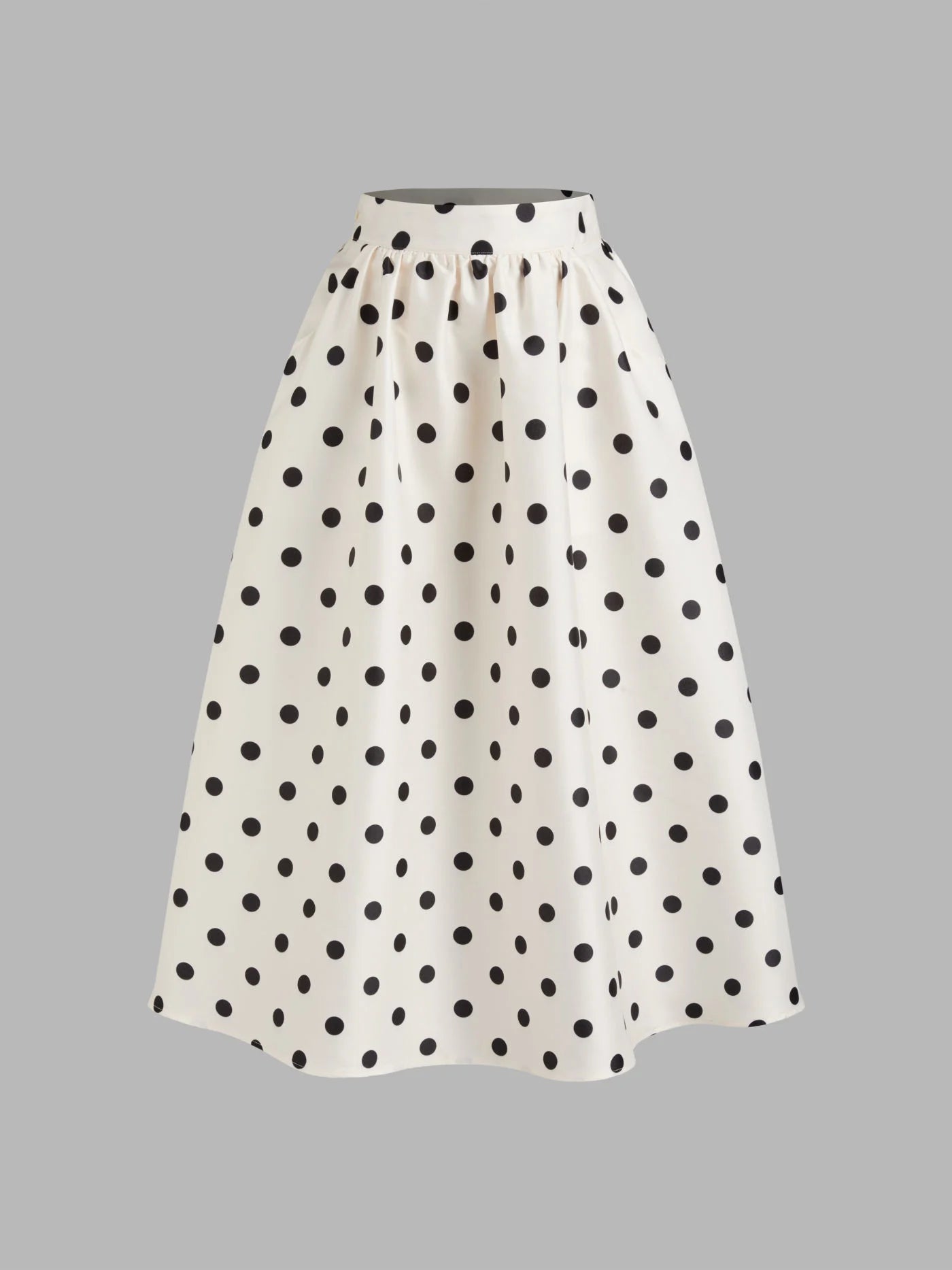 Lumeva - Falda Acampanada Polka Dot