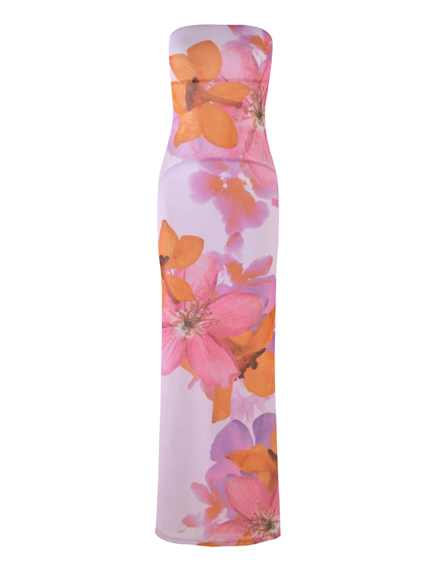Lumeva - Vestido Maxi Bustier Poppy