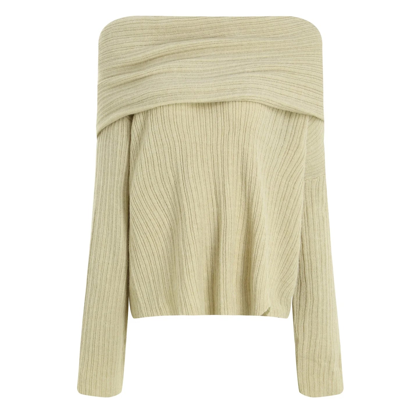 OFF-SHOULDER SWEATER