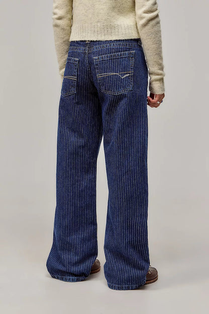 Snowy - Denim Rayas