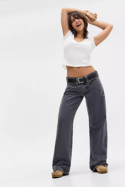 Snowy - Denim Rayas