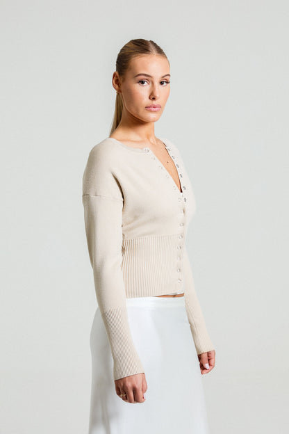 Lumeva - Button-down cardigan
