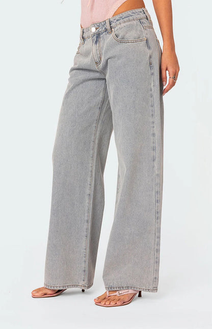Lumeva - Jean Denim Bow Pink