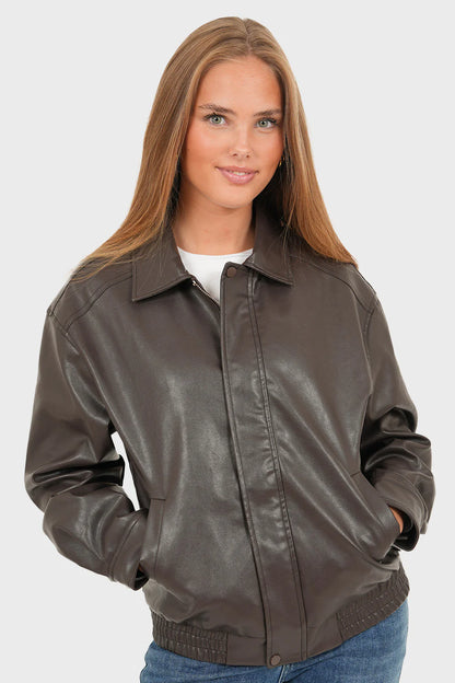 Lumeva-Blazer en cuir
