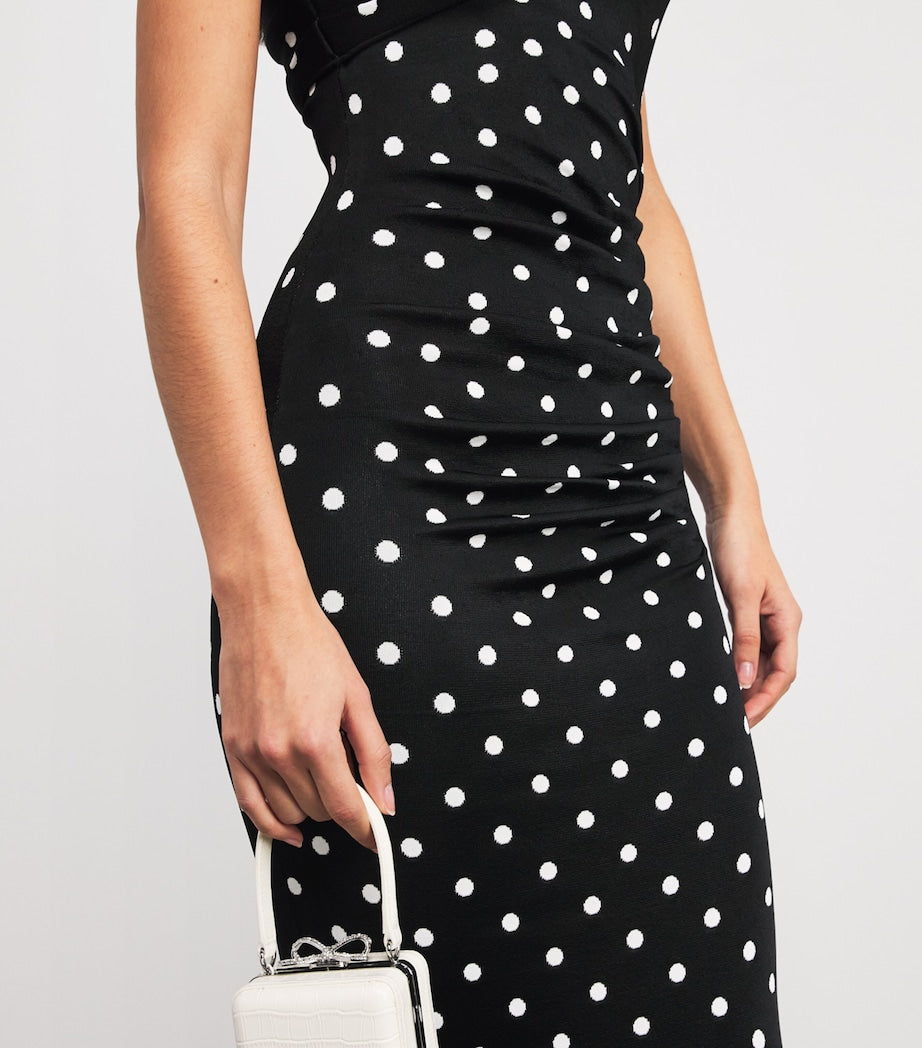 Lumeva - Vestido Maxi Polka Dot Glamour