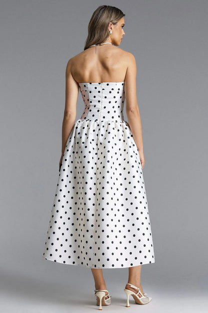 Lumeva Robe corset à pois