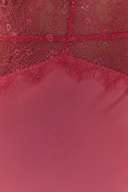 Lumeva - Vestido Maxi Satén Lace