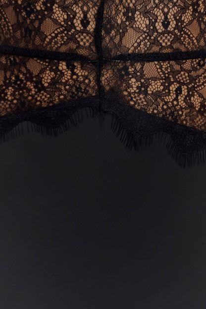 Lumeva - Vestido Maxi Satén Lace