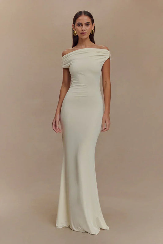 Lumeva-Robe longue cintrée