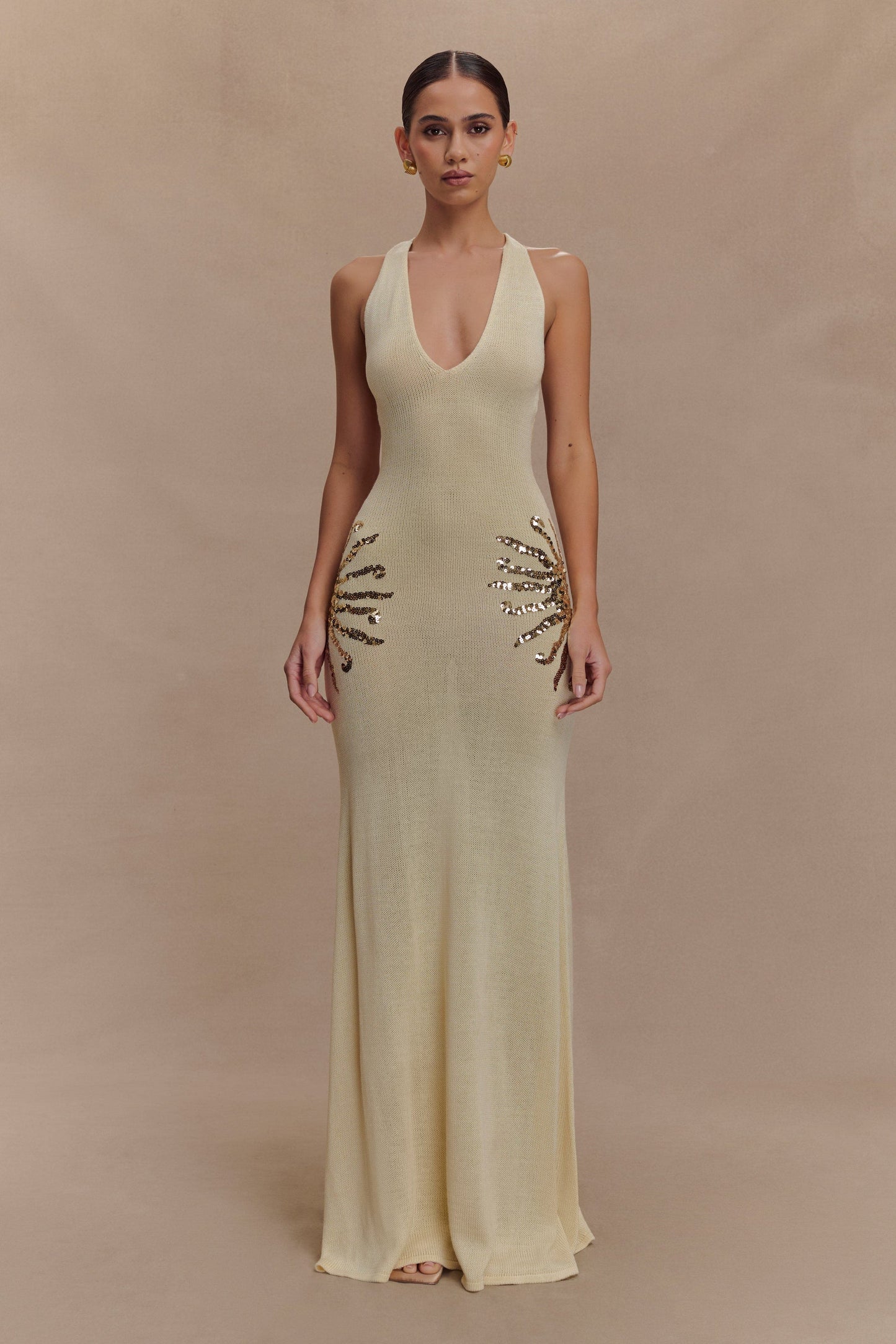Lumeva - Vestido Maxi Sol con Lentejuelas