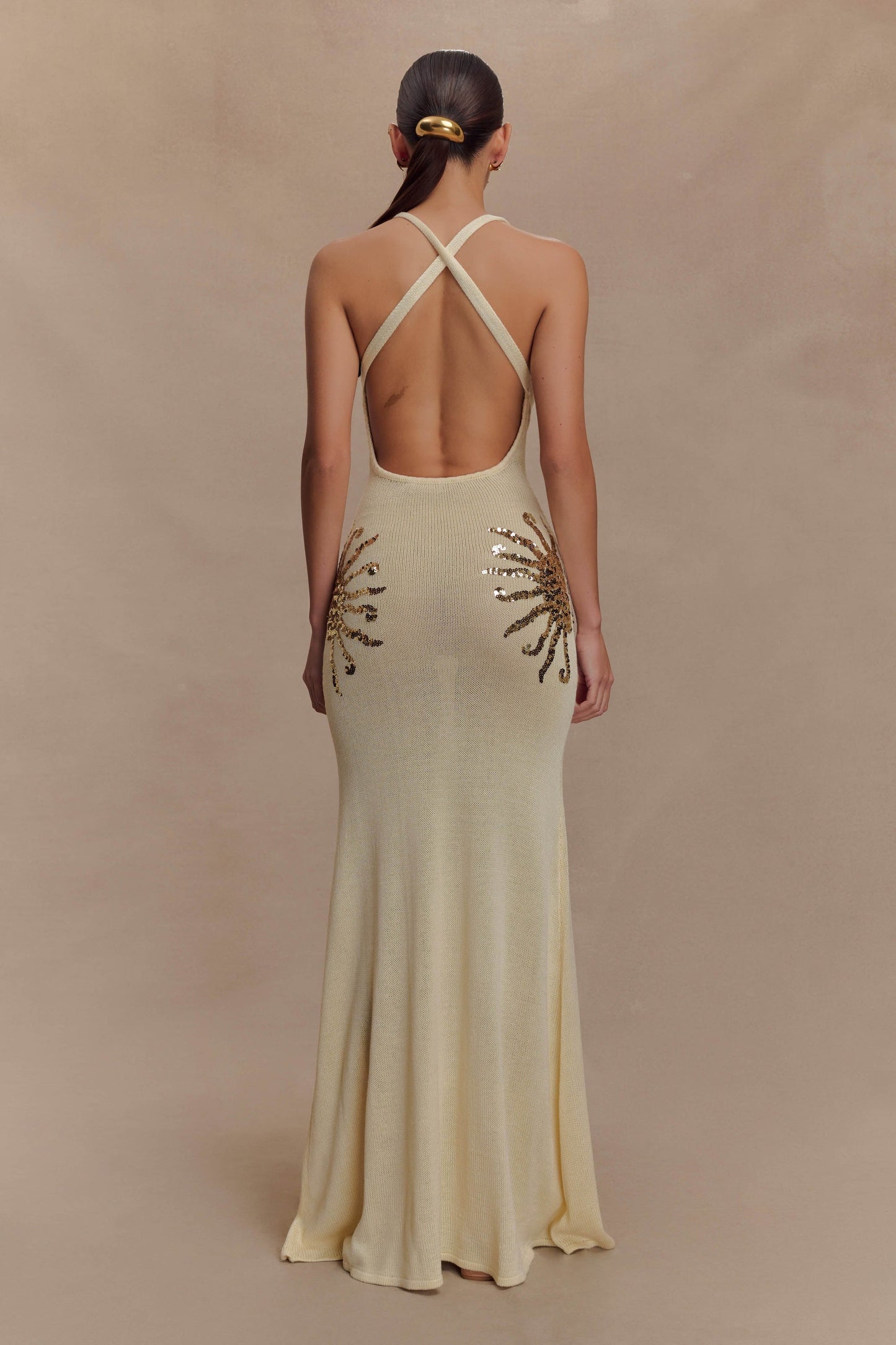 Lumeva - Vestido Maxi Sol con Lentejuelas