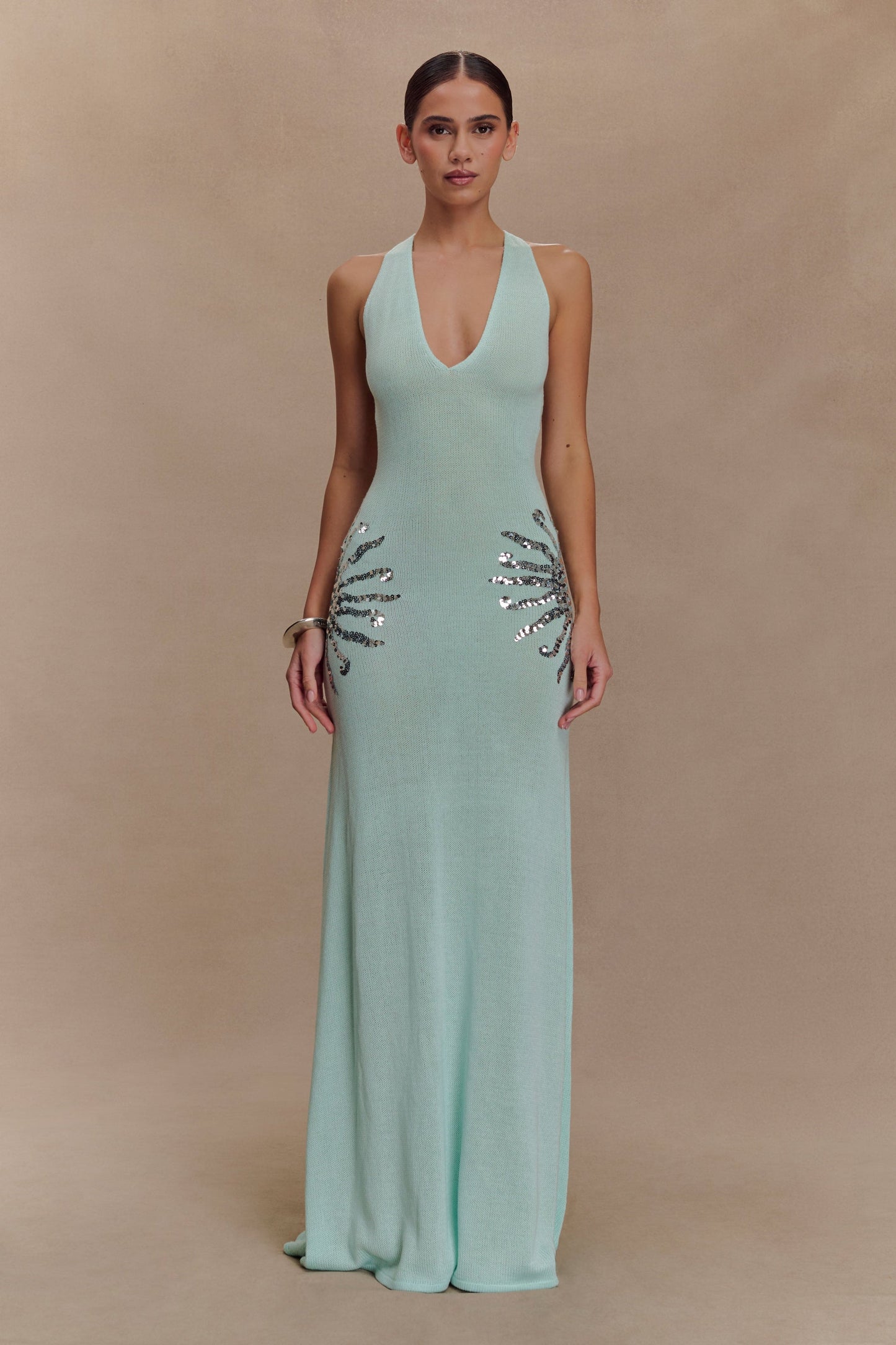 Lumeva - Vestido Maxi Sol con Lentejuelas