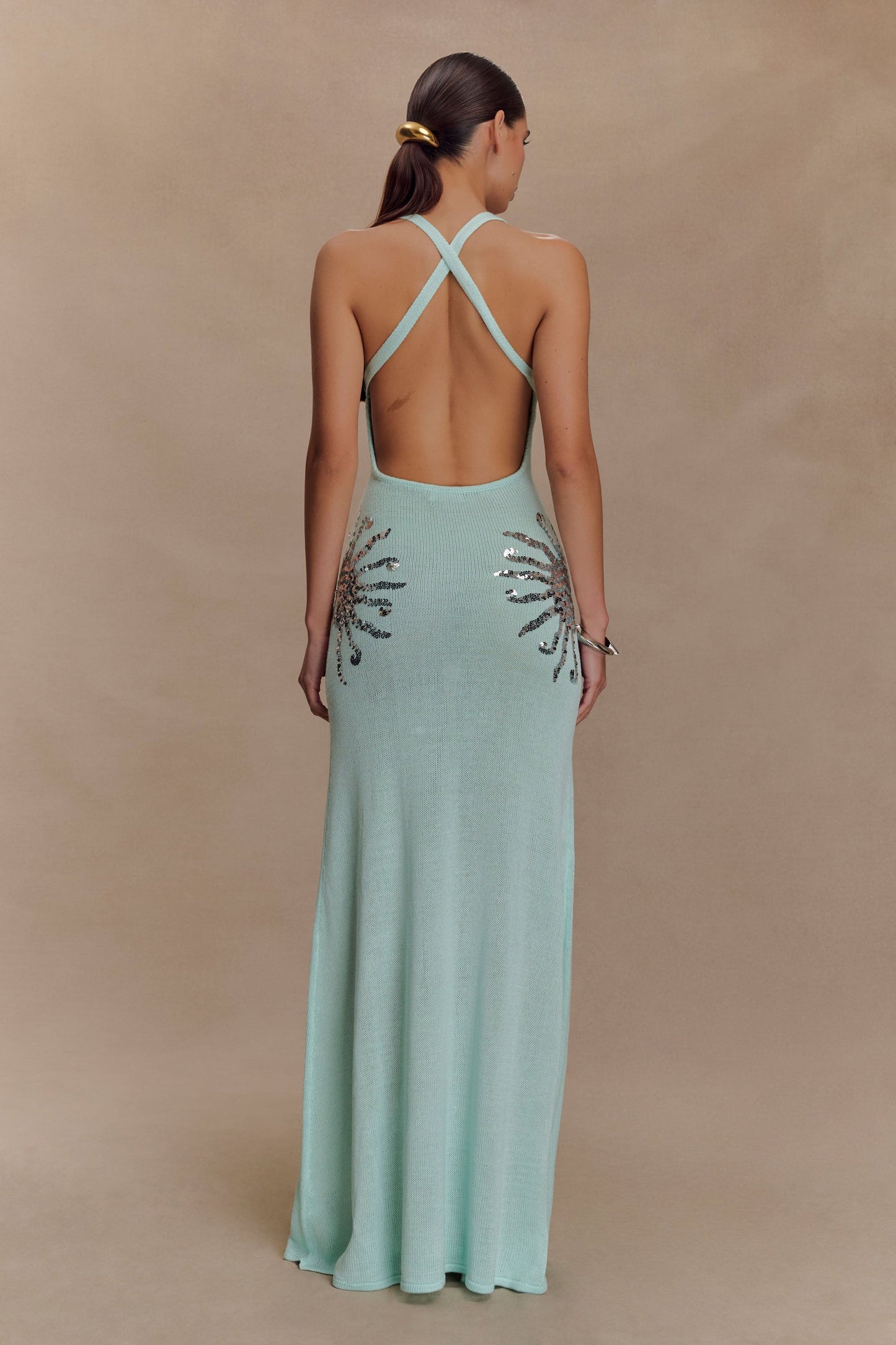 Lumeva - Vestido Maxi Sol con Lentejuelas