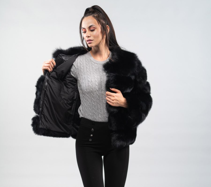 Lumeva - Abrigo de piel sintética