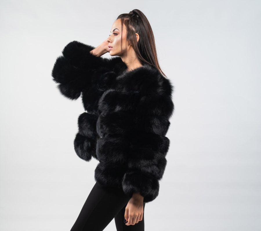 Lumeva - Abrigo de piel sintética