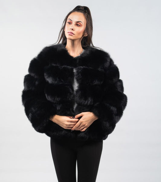 Lumeva - Abrigo de piel sintética