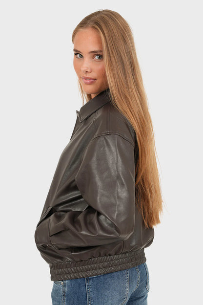 Lumeva-Blazer en cuir