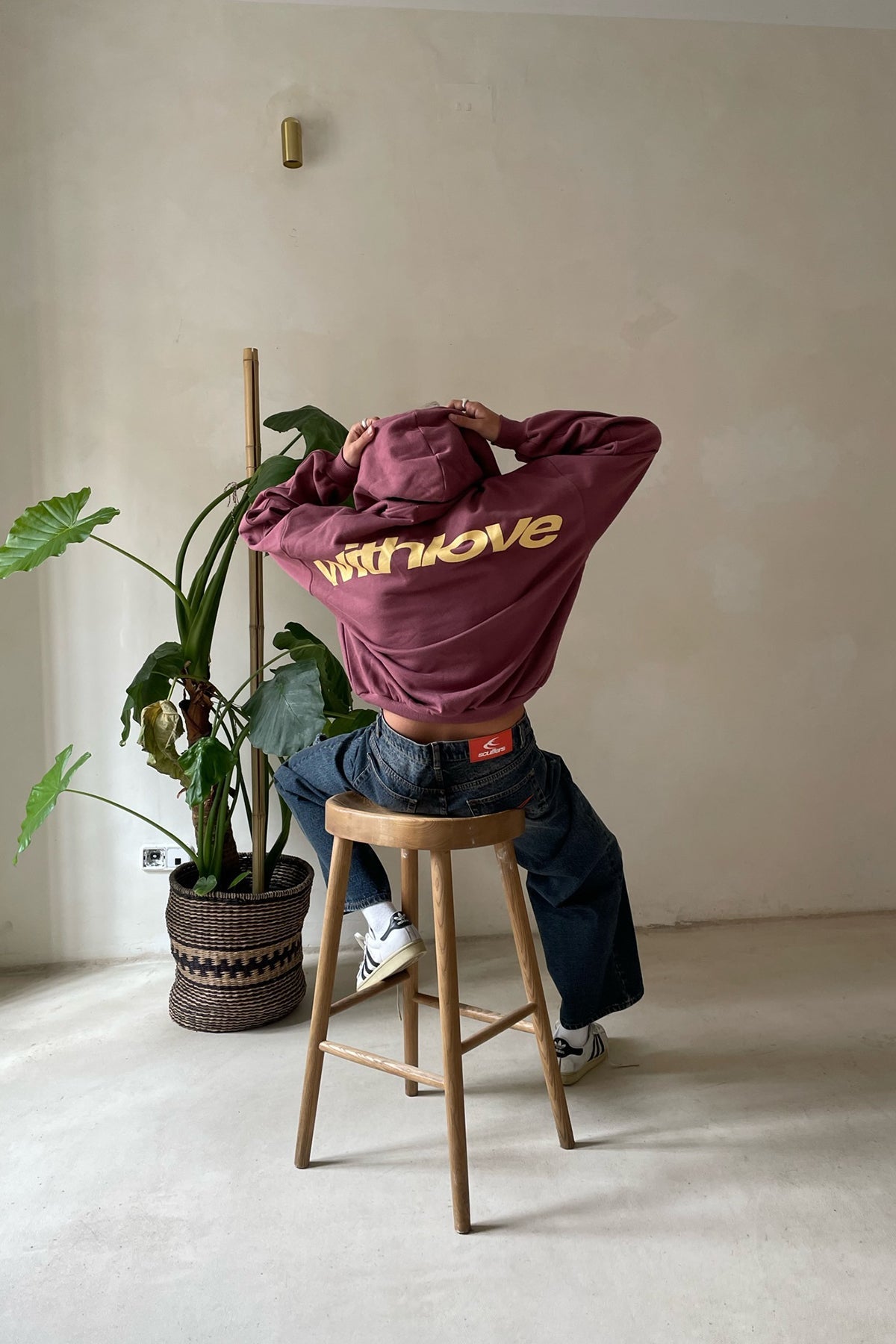 Lumeva - Oversized Sweatshirt "withlove"