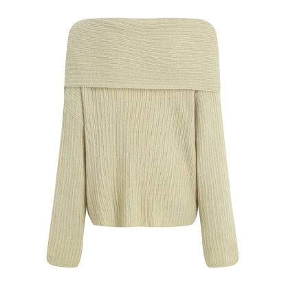 OFF-SHOULDER SWEATER