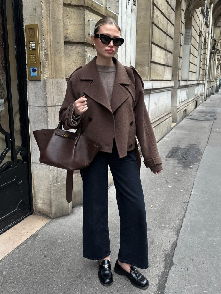 Lumeva - Belted Wool Coat