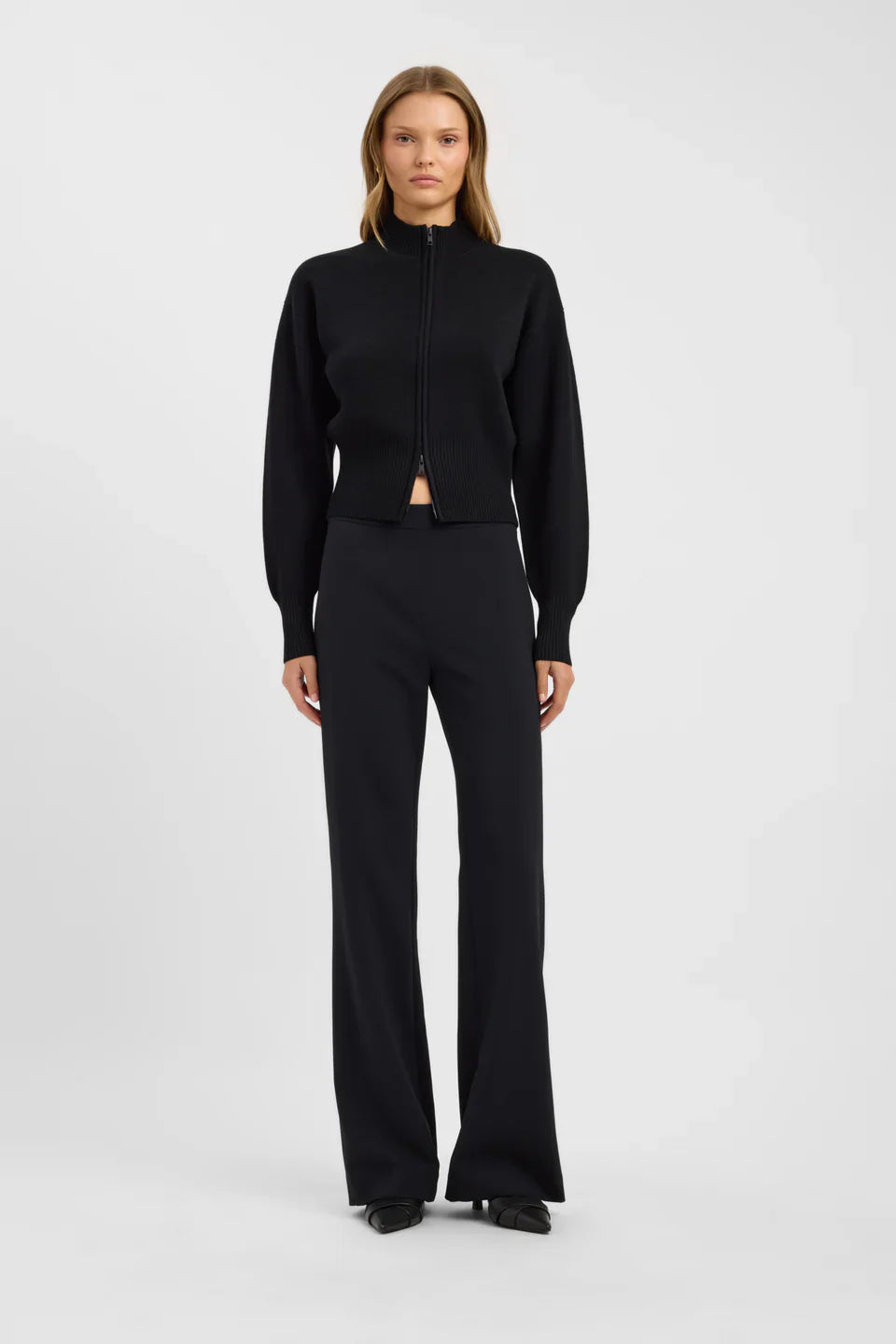 Lumeva - High-waisted fitted cardigan