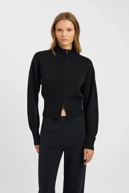 Lumeva - High-waisted fitted cardigan