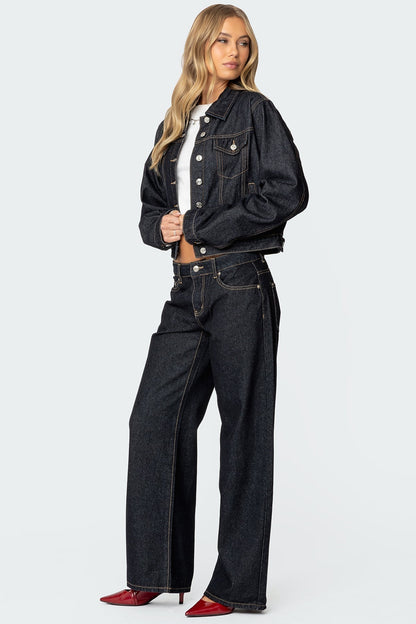Lumeva - Elegant Denim Jacket