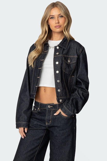 Lumeva - Elegant Denim Jacket