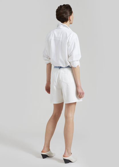 Lumeva - Short vaquero contrastado