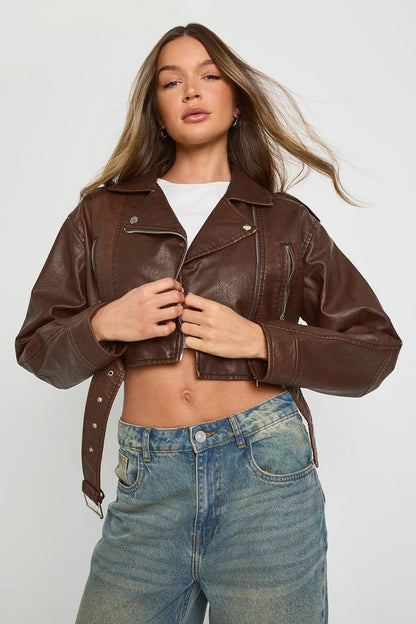 Lumeva - Blazer em Pele