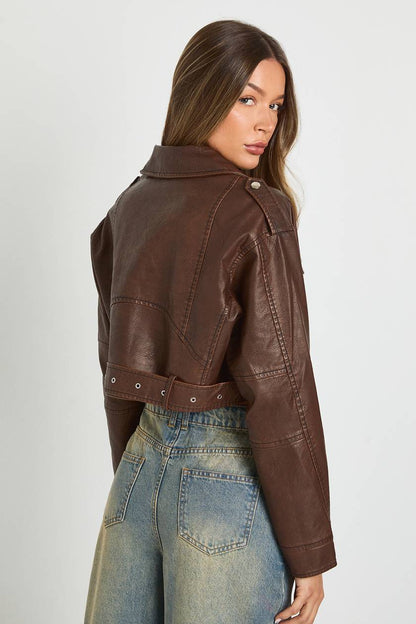 Lumeva - Blazer em Pele