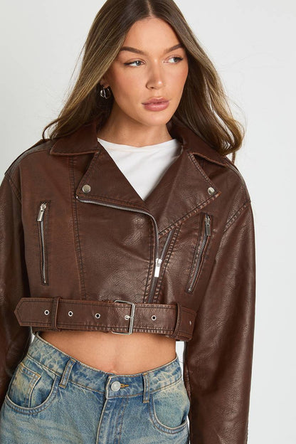 Lumeva - Blazer em Pele