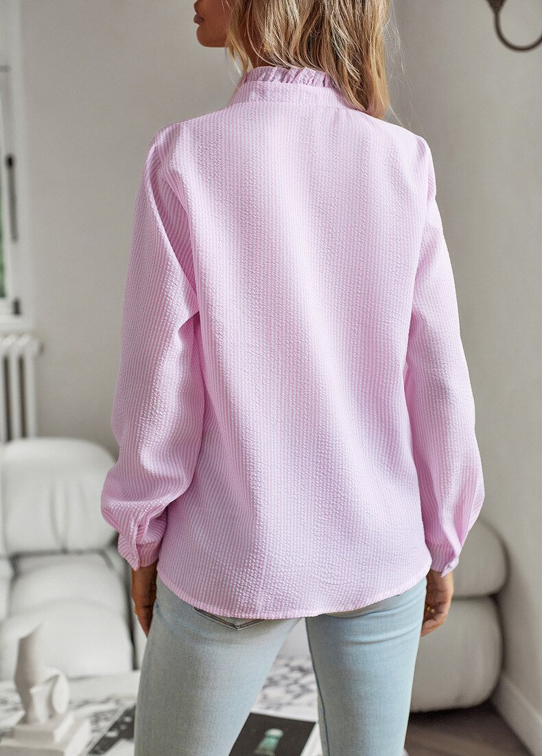 Lumeva - Refined Ruffle Blouse