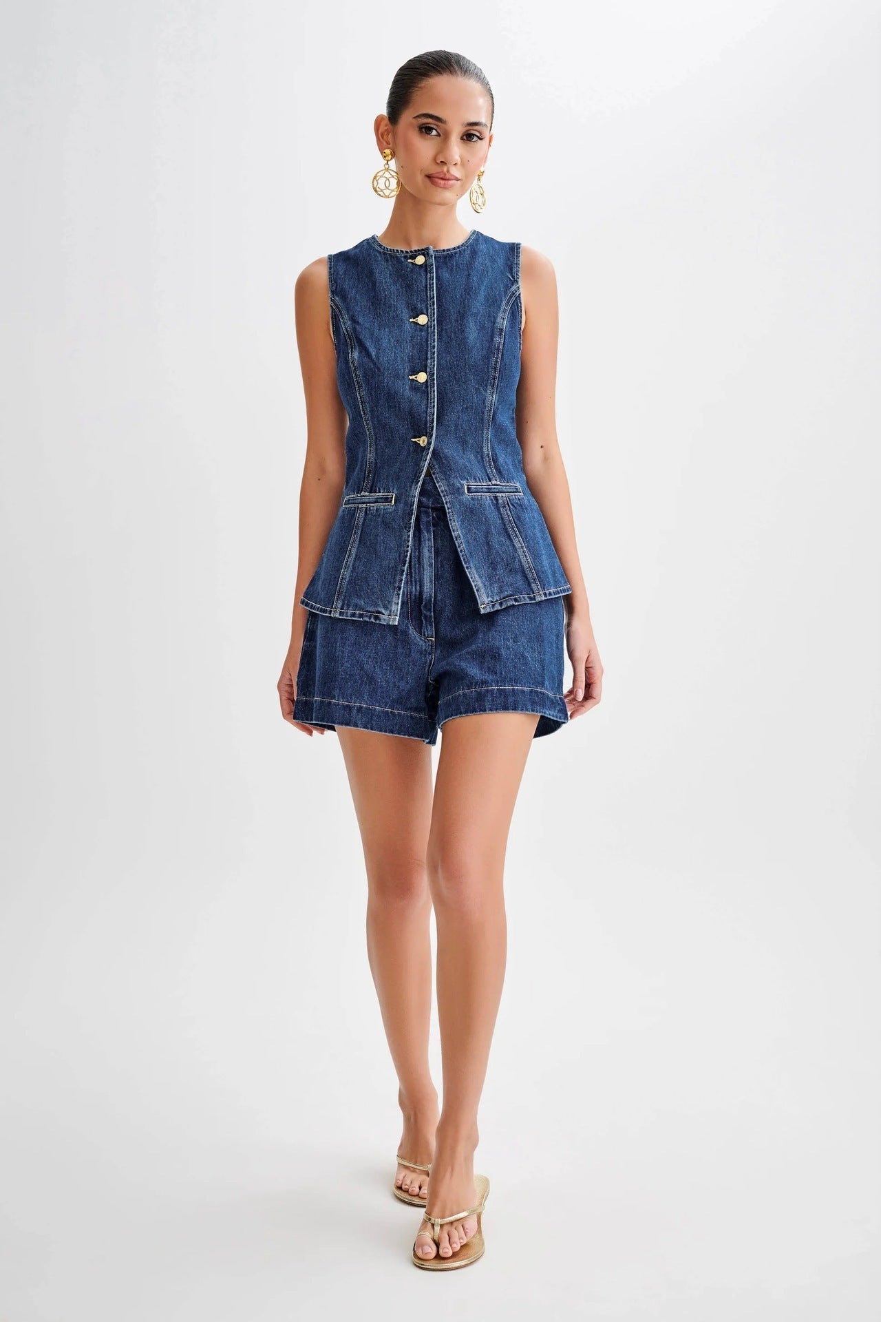 Lumeva-Ensemble en denim