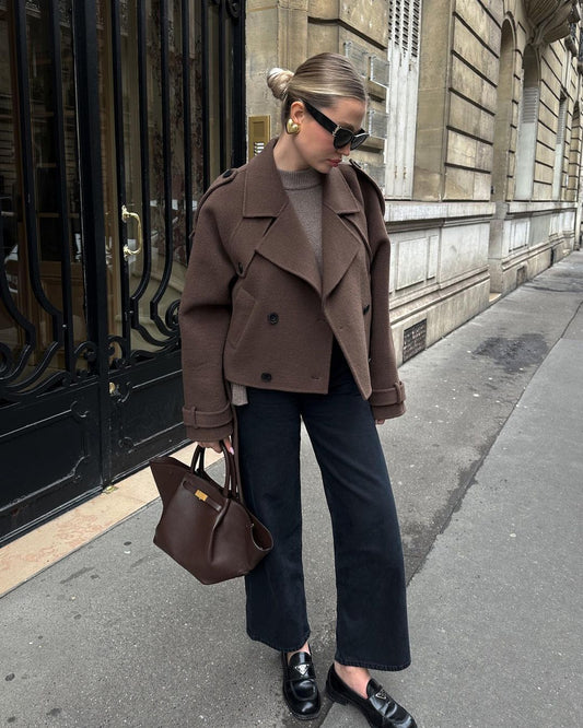 Lumeva - Belted Wool Coat