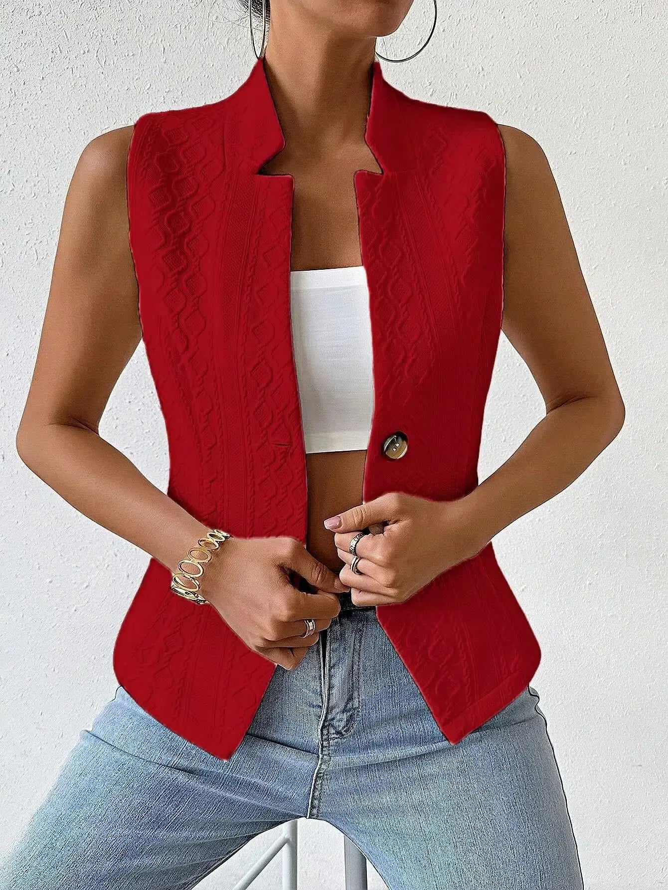 Lumeva - Gilet aderente senza maniche
