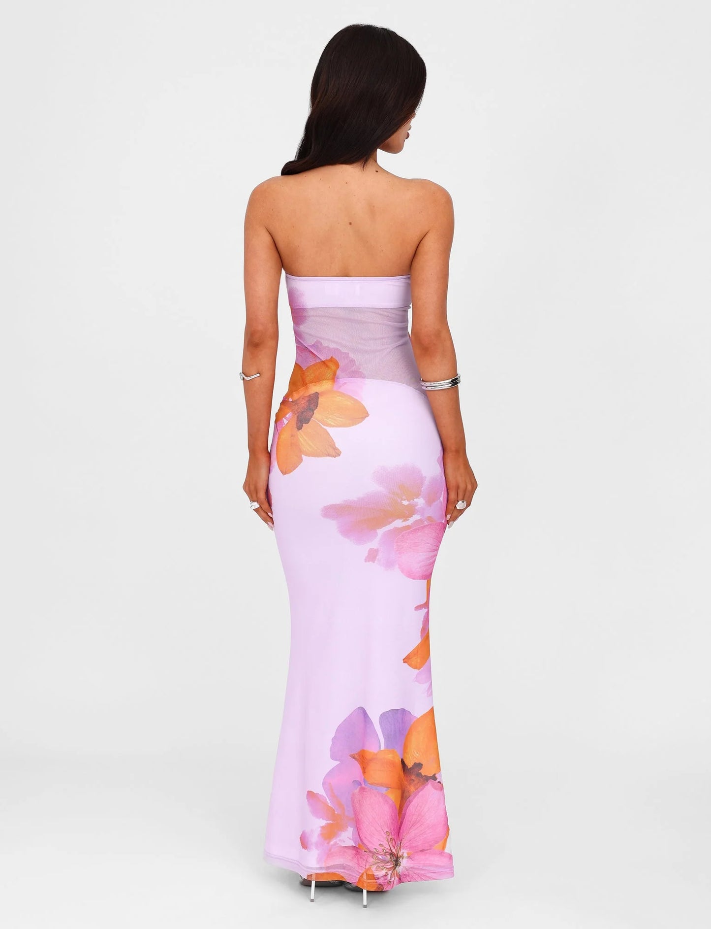 Lumeva - Vestido Maxi Bustier Poppy