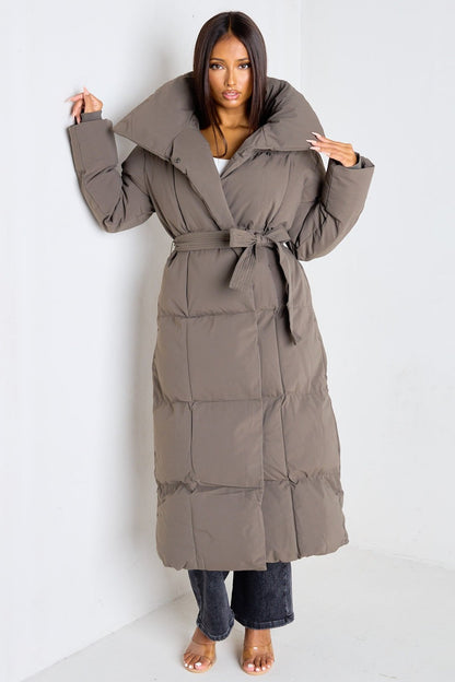 Lumeva - Casaco comprido almofadado