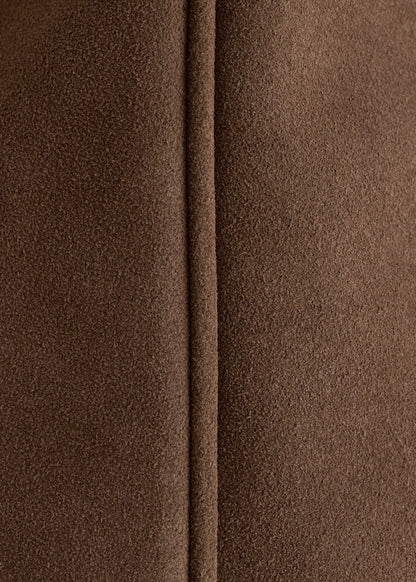 Borsa in pelle scamosciata Snowy