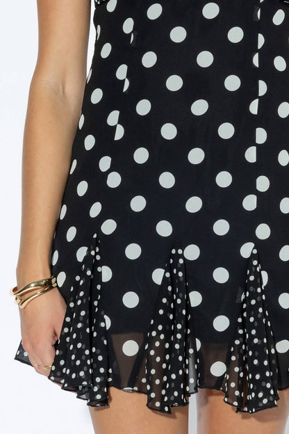 Lumeva - Vestido mini polka