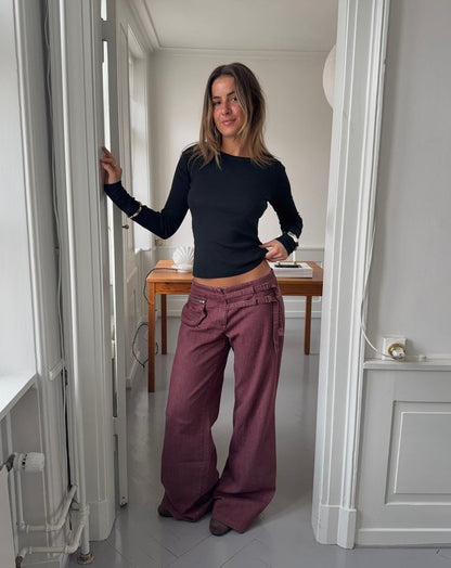 Lumeva - Pantalón Detalle Cinturón