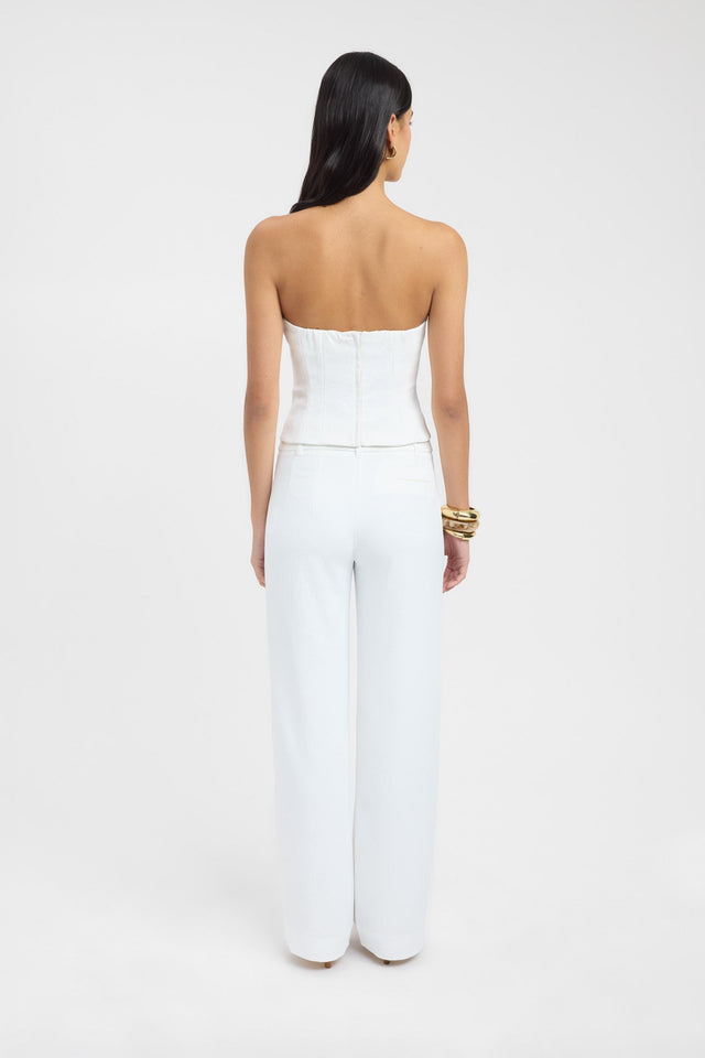 Lumeva - Top bustier ajustado sin tirantes