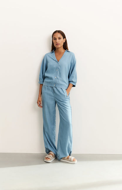 Lumeva -Ensemble en chambray