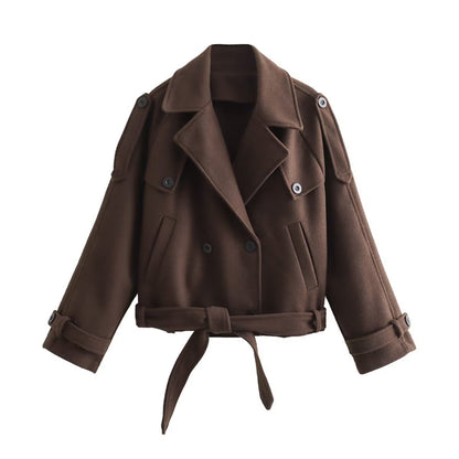 Lumeva - Belted Wool Coat
