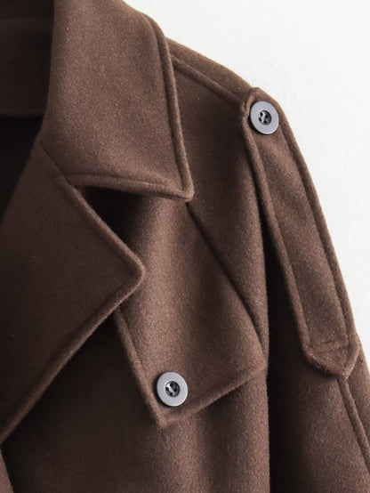 Lumeva - Belted Wool Coat
