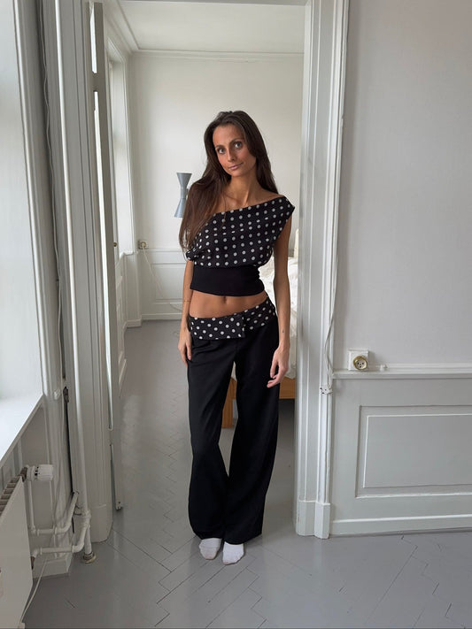 Lumeva - Pantalón polka chic